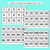 2 for Number Line 1-120 - Black and White Display Strips