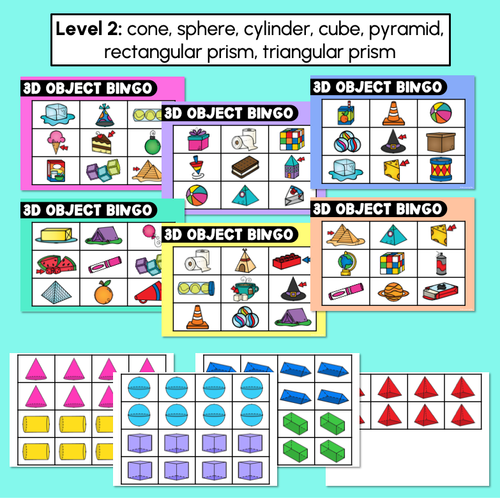 Resource preview 3 for 3D Object Bingo