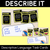 6 for VCOP Descriptive Language Task Card Bundle