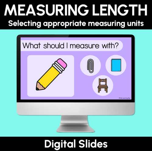 Resource preview 5 for Measuring Length Part A - Grade 1 & 2 Unit of Work
