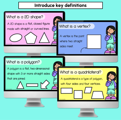 Resource preview 2 for Introducing 2D Shapes - Digital Slides