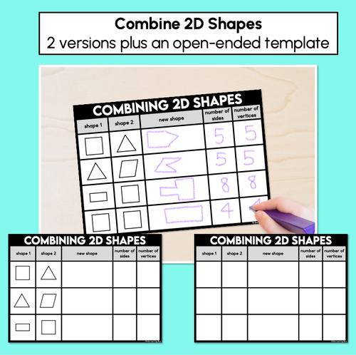 Resource preview 2 for Combine & Separate 2D Shape Printables