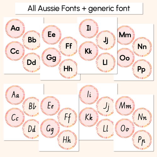 Resource preview 2 for ALPHABET TOPPERS - The Jagun Collection