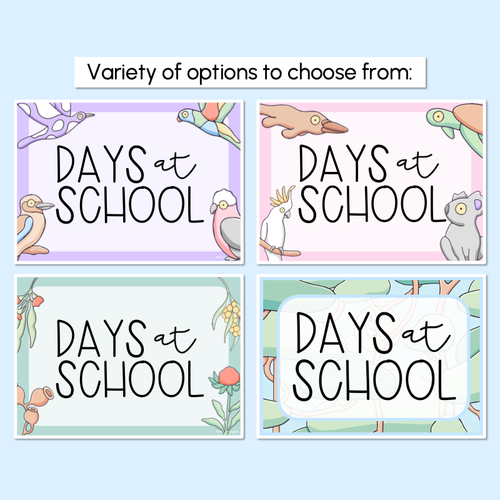 Resource preview 4 for DAYS OF SCHOOL DISPLAY - The Brentos Collection