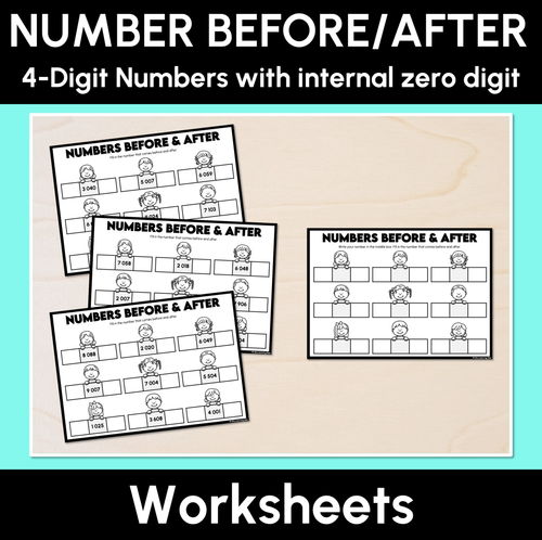 Resource preview 3 for Place Value: Read, Represent & Order 4-Digit Numbers (Part 2) - Grade 3 & 4 Unit of Work