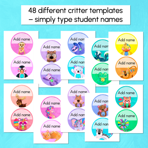 Resource preview 3 for Classroom Door or Window Display - Editable - The Kutopia Collection