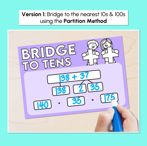 Resource preview 2 for Bridging to 10s & 100s - Bridge It Together Mats