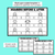 3 for Number Before & After - 4-Digit Numbers (Internal Zero Digits) - Worksheets