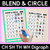 4 for Blend & Circle - Consonant Digraphs Blending Mats Bundle