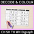 3 for Trace, Decode & Colour - Consonant Digraph Decodable Worksheets Bundle