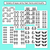 4 for Monster Symmetry - Build a Monster Printables
