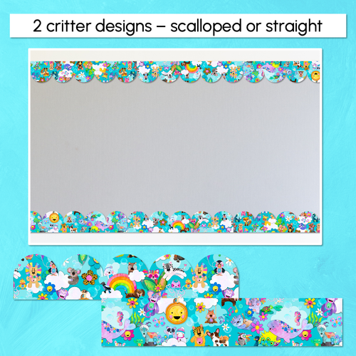 Resource preview 3 for Bulletin Borders - Kutopia Prints - The Kutopia Collection