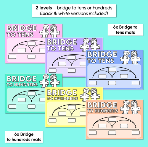 Resource preview 5 for Bridging to 10s & 100s - Bridge It Together Mats