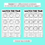 3 for Match the Time (5-minute & 1-minute intervals) - Reading Time Worksheets