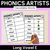 3 for Phonics Artists - Long Vowels Decodable Words & Sentences Complete Bundle