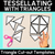 1 for Tessellating with Triangles – Triangle Cut-Out Templates