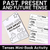 1 for Past, Present & Future Tense - Tenses Mini-Book Activity