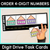 1 for Digit Drive Task Cards - Order 4-Digit Numbers
