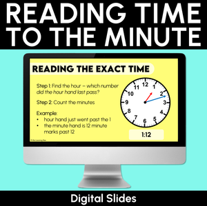 Reading Time to the Minute - Digital Slides