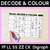 2 for Trace, Decode & Colour - Consonant Digraph Decodable Worksheets Bundle