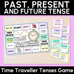 Past, Present & Future Tense - Time Traveller - Tenses Game
