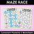 1 for Consonant Phoneme S Words Maze Race - Consonant S Words Worksheets
