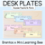 1 for Student Desk Plates / Nametags - The Brentos Collection