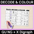 4 for Trace, Decode & Colour - Consonant Digraph Decodable Worksheets Bundle