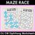 1 for Diphthong OU OW Words Maze Race - Diphthong OU OW Words Worksheets