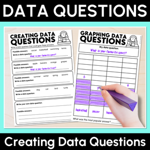 Creating Data Questions - Data Questions Worksheets