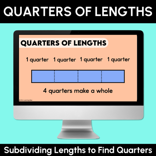 Resource preview 6 for Length: Halves & Quarters of Lengths - Grade 1 & 2 Unit of Work
