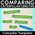 1 for Comparing Lengths - Caterpillar Templates