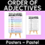 1 for Order of Adjectives – Pastel Poster Display
