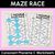 1 for Consonant Phoneme C Words Maze Race - Consonant C Words Worksheets