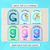 3 for Soft and Hard G and C Sound Posters with Embedded Mnemonics - Uppercase & Lowercase Letters - The Kutopia Collection