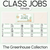 1 for Editable Class Jobs Display - The Greenhouse Collection - Natural Classroom Decor