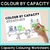 1 for Colour by Capacity Worksheets (Less Than, About or More Than 1 Litre)