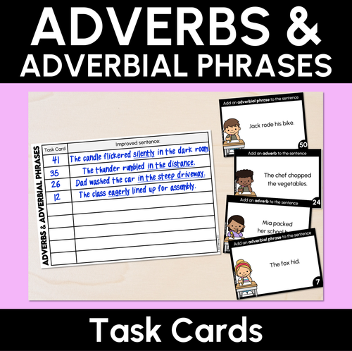Resource preview 11 for Adverbs & Adverbial Phrase Bundle