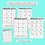 3 for Measuring Perimeters of Quadrilaterals - Perimeter Match Activity