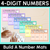 1 for Build A Number - 4-Digit Number Mats
