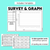 3 for Survey & Graph - Collecting & Organising Data Template