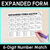 1 for Expanded Form - 6-Digit Numbers Matching Activity