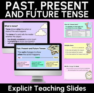 Past, Present & Future Tense Explicit Teaching Slides