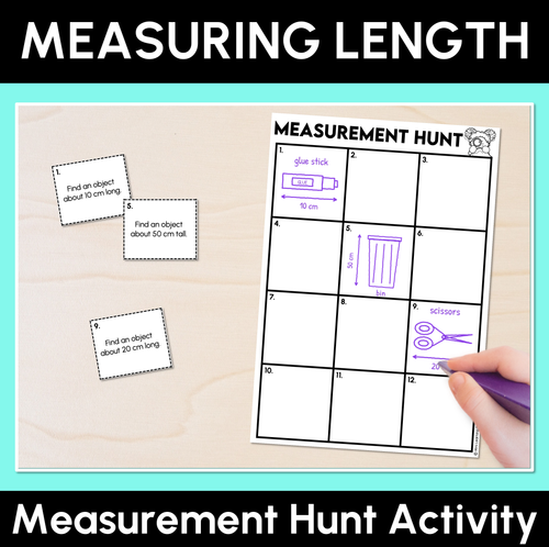 Resource preview 13 for Measuring length in metres, centimetres & millimetres - Grade 3 & 4 Unit of Work