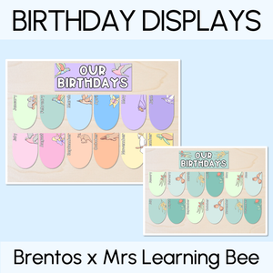 BIRTHDAYS DISPLAYS - The Brentos Collection