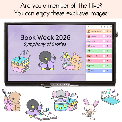 Resource preview 7 for Frog's First Song Editable Slides - Differentiated Writing, Maths and Design Prompts - Book Week 2026