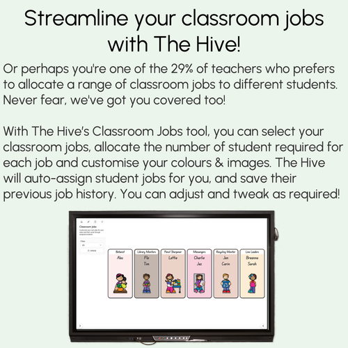 Resource preview 6 for Editable Class Jobs Display - The Greenhouse Collection - Natural Classroom Decor