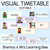1 for Editable Visual Timetable - The Brentos Collection
