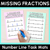 10 for Fractions on a Number Line - Grade 3 & 4 Unit of Work