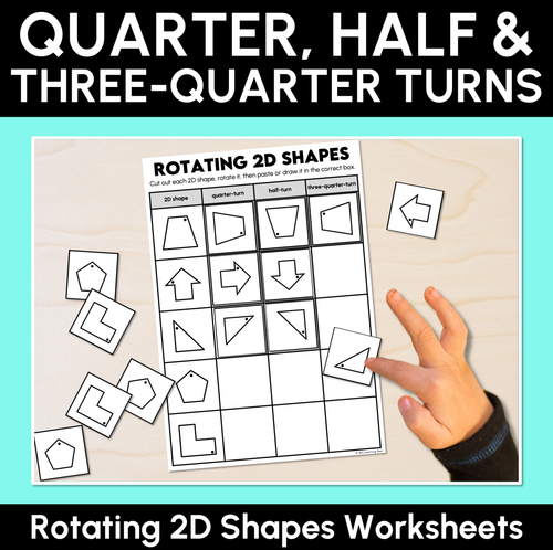 Resource preview 7 for Transform 2D Shapes & Lines of Symmetry - Grade 3 & 4 Unit of Work